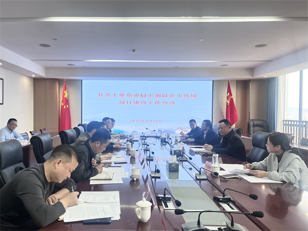 4月16日下午，縣委汪凱書記調(diào)研富豐新城項目建設(shè)工作，洪董、余總陪同調(diào)研。.jpg