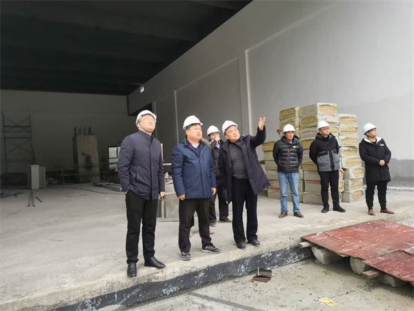 12月4日，程書記查看湖田山項目建設(shè)進(jìn)展情況，洪董，余總陪同。.jpg