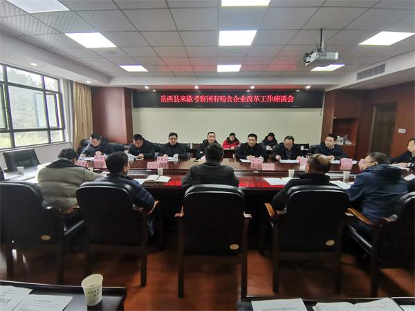2月10日，岳西縣來歙考察國有糧食企業(yè)改革工作.jpg